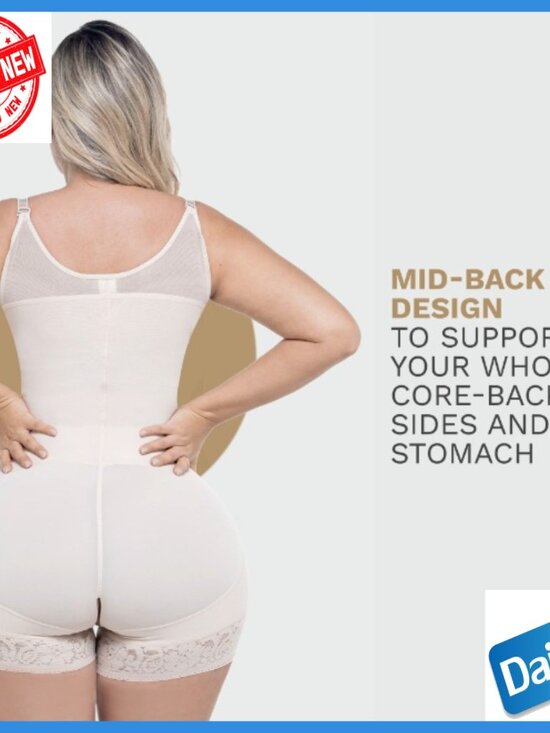 Stage 2 Compression Shapewear Bodysuit Medium Powernet Postpartum Recovery - Picture 7 of 7